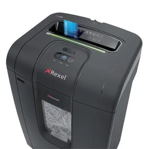 Skartovací stroj "Mercury RSX1834", příčný řez, 18 listů, REXEL